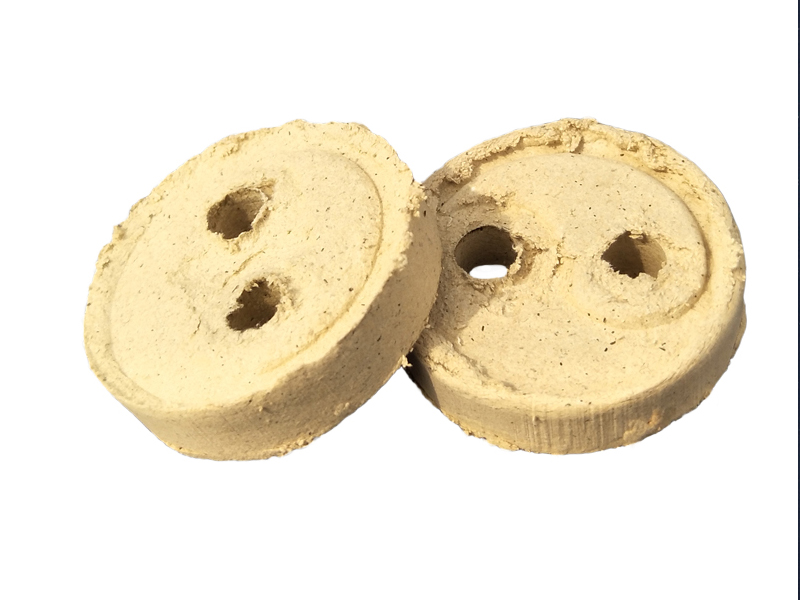 圓形雙孔艾餅4*1CM